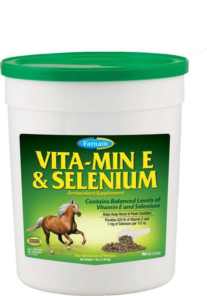Farnam Vita-Min E & Selenium Antioxidant Supplement