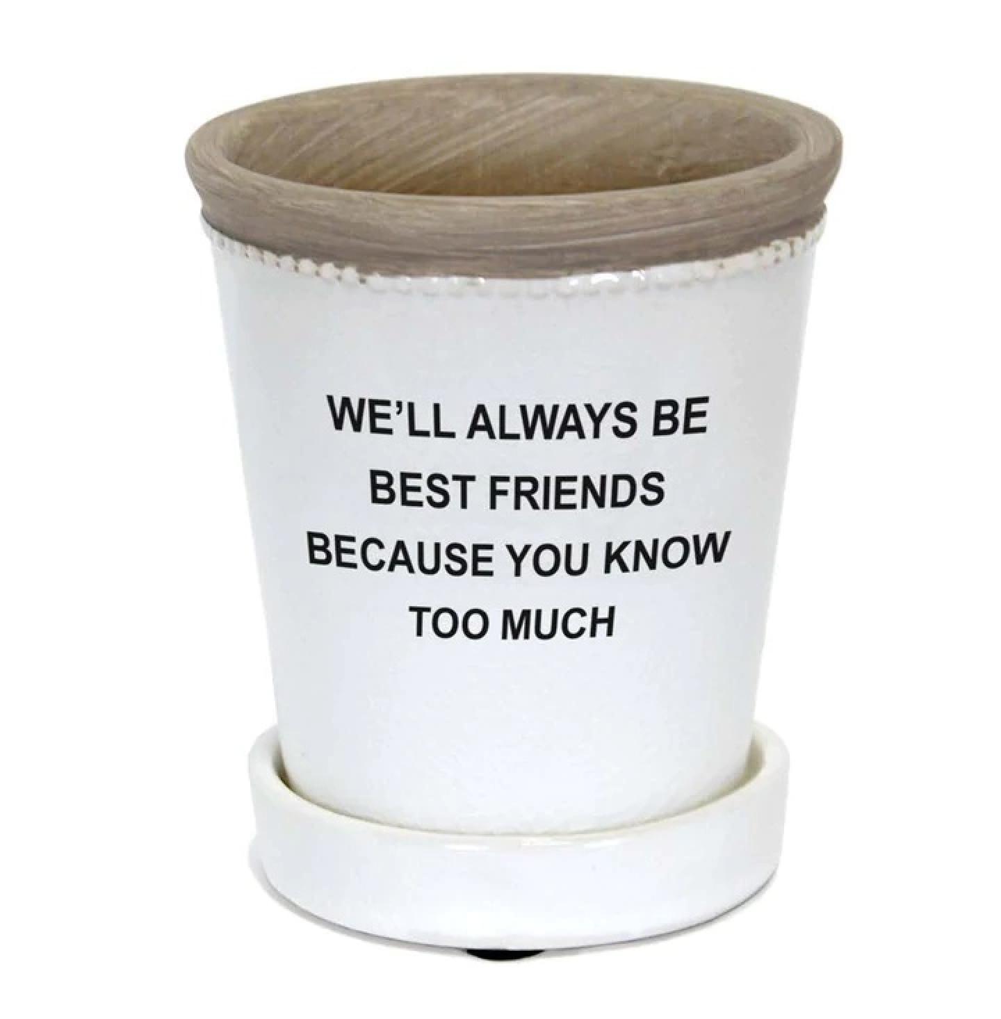 Marshall Home & Garden Assorted Quote Pots