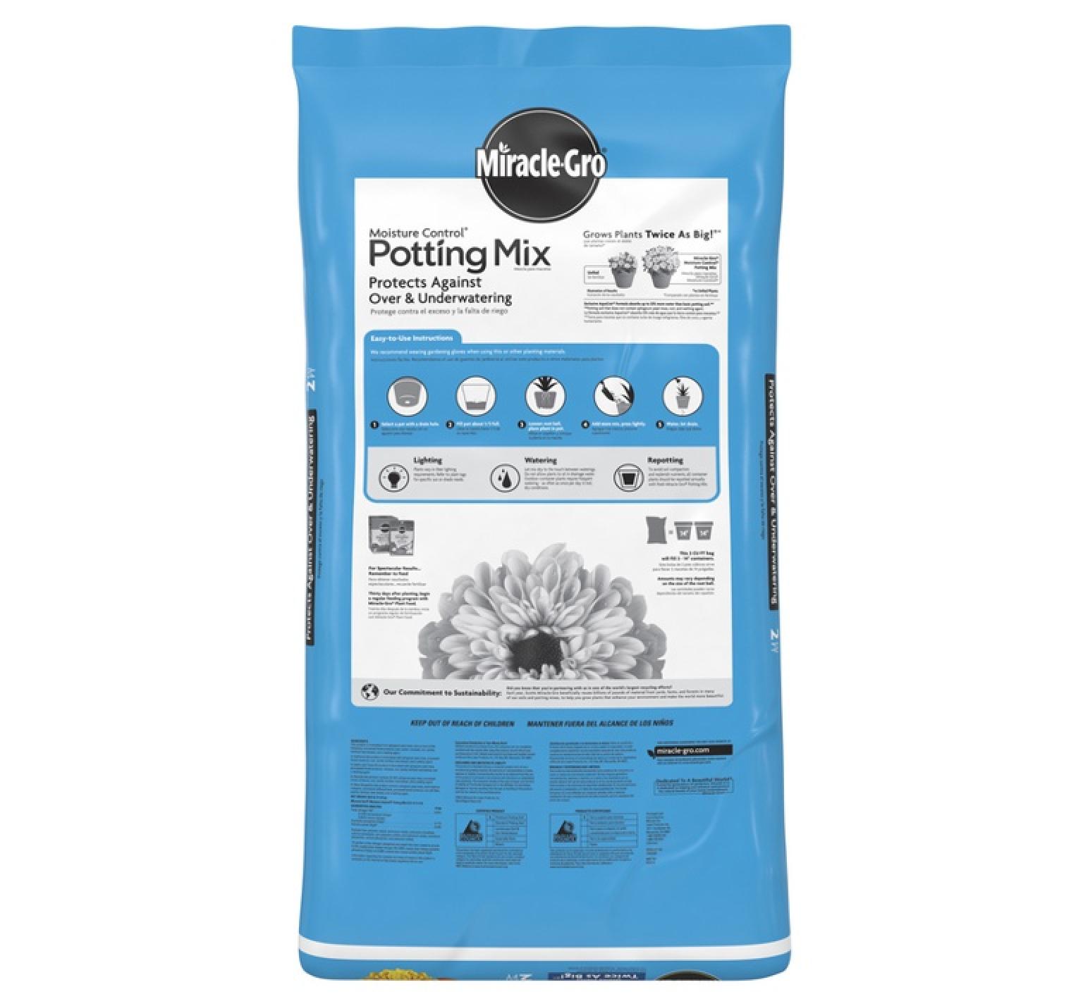 Miracle-Gro Moisture Control Potting Mix