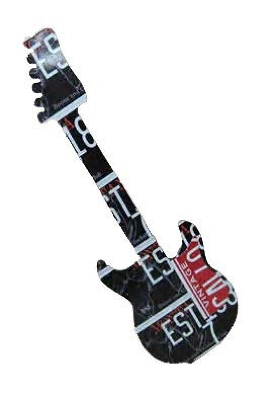 Made in MT Electric Guitar Silhouette