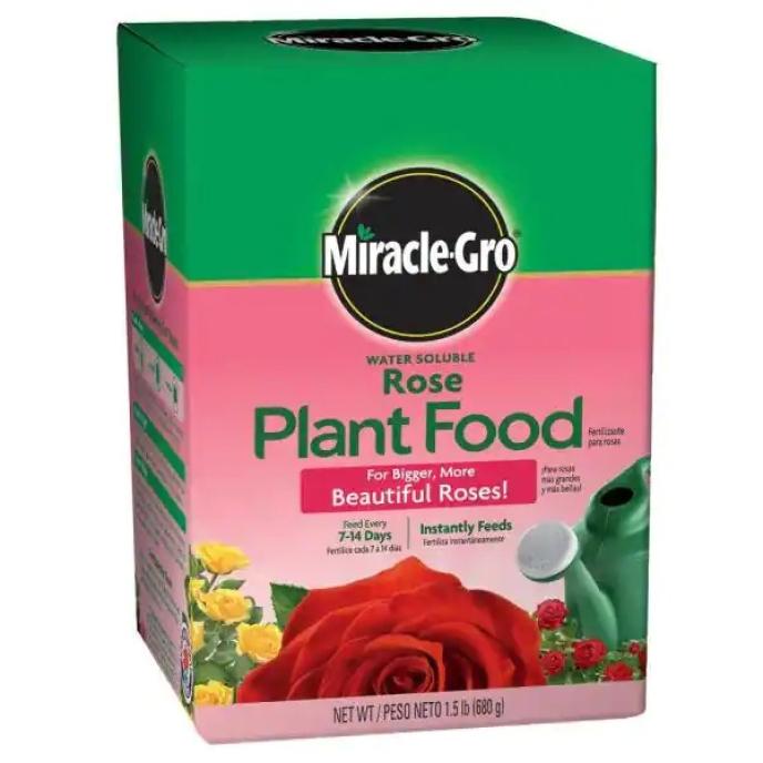 Scotts Miracle-Gro Water Soluble Rose Plant Food