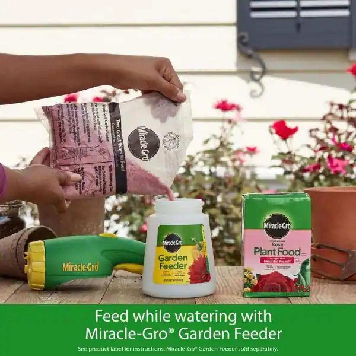 Scotts Miracle-Gro Water Soluble Rose Plant Food