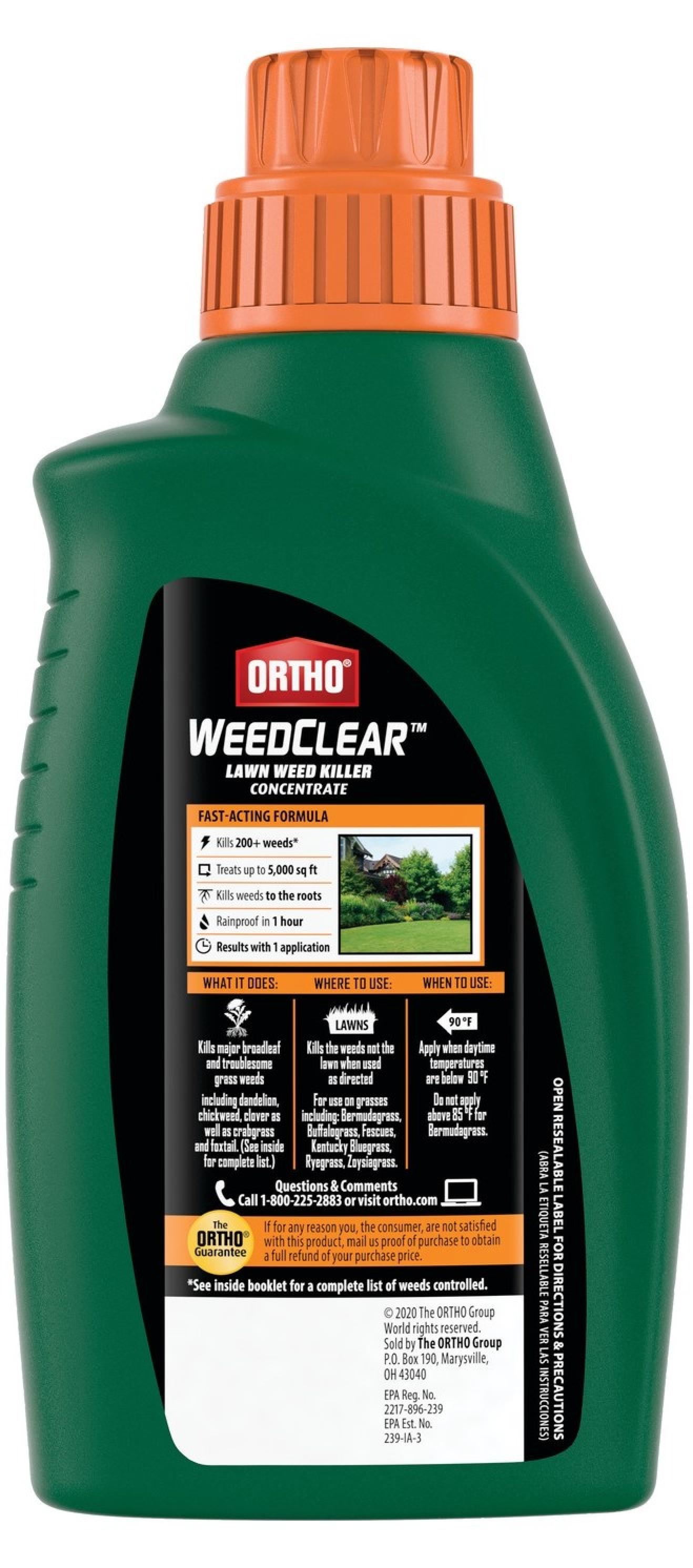 Ortho WeedClear Lawn Weed Killer Concentrate