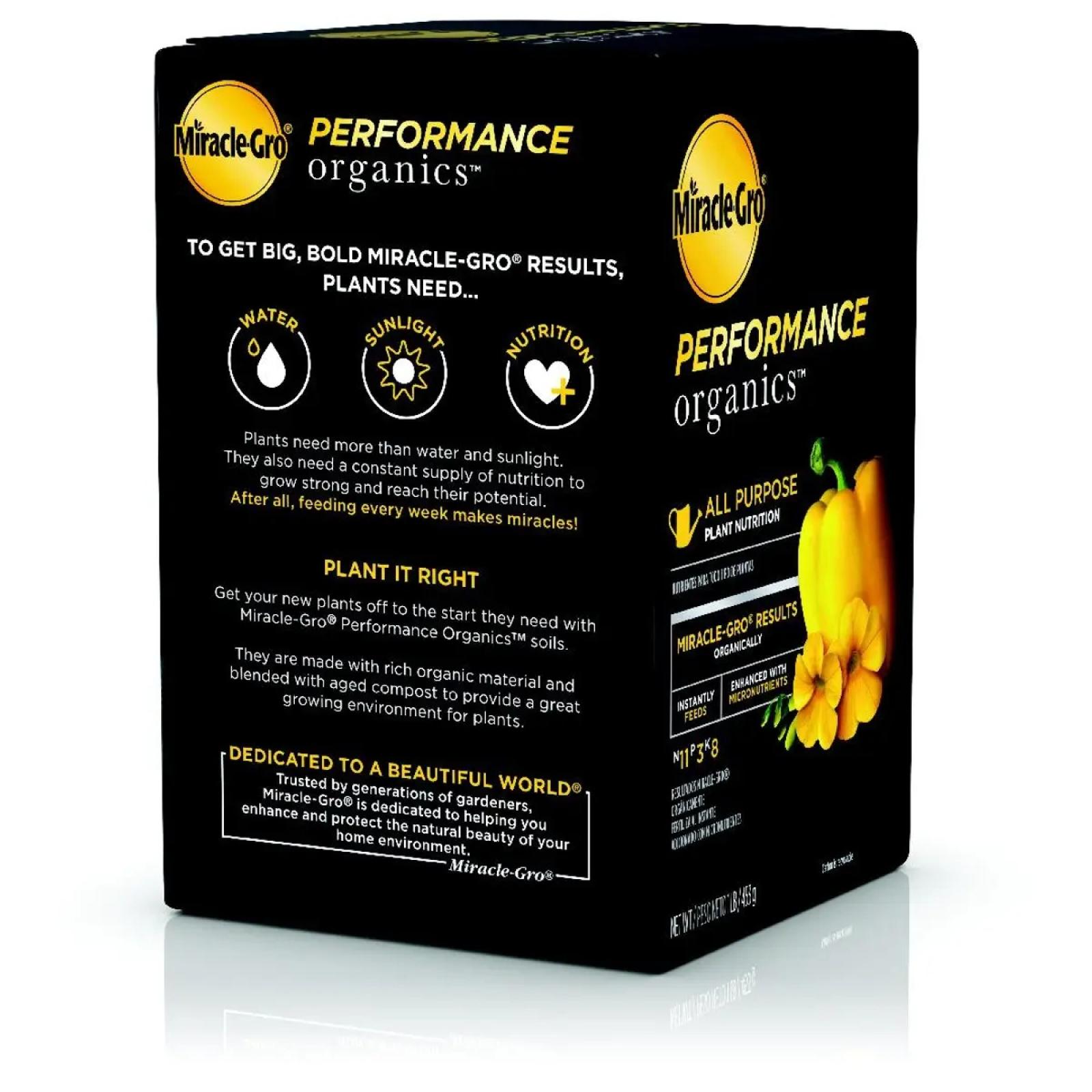 Miracle-Gro Performance Organics All Purpose Plant Nutrition
