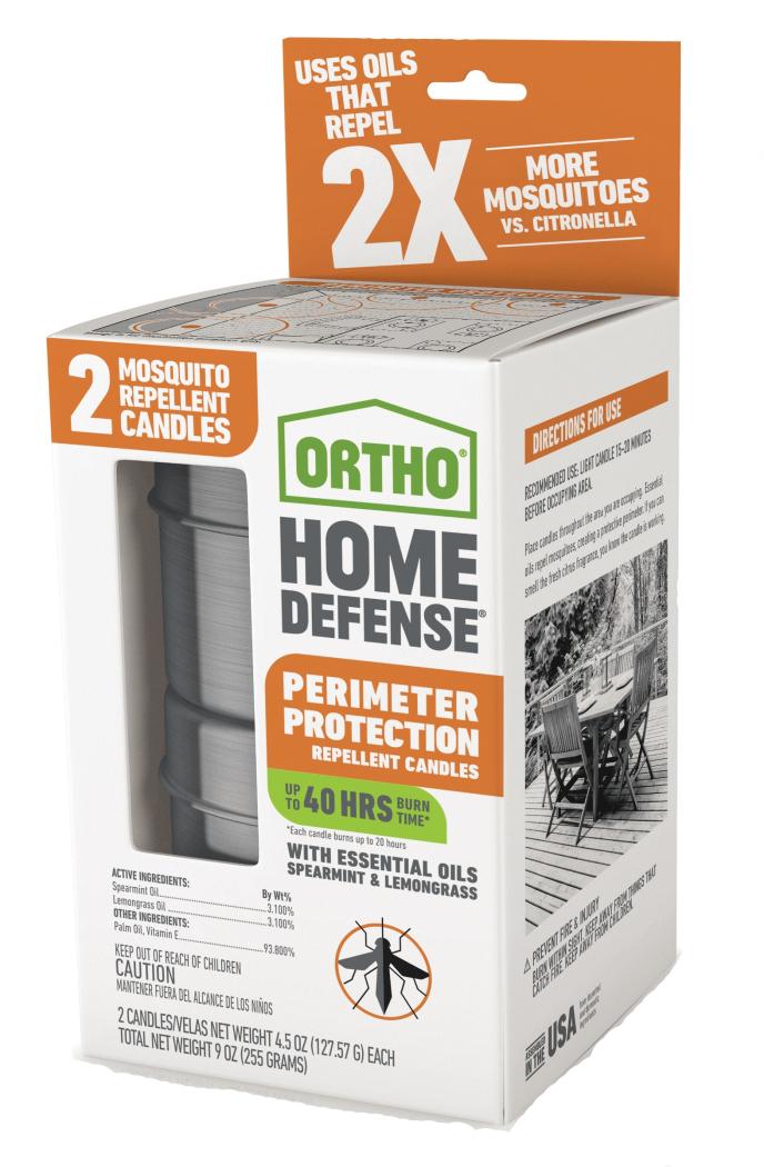 Ortho Home Defense Perimeter Protection Repellent Candles