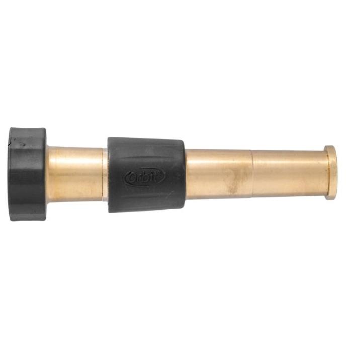 Orbit Adjustable 5 Inch Brass Water Hose Spray Nozzle