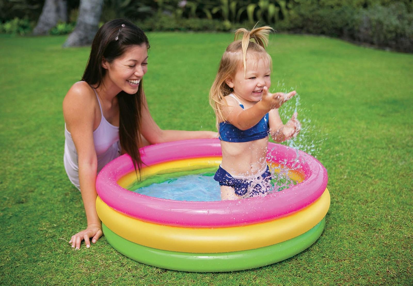 Intex Sunset Glow Inflatable Kiddie Pool