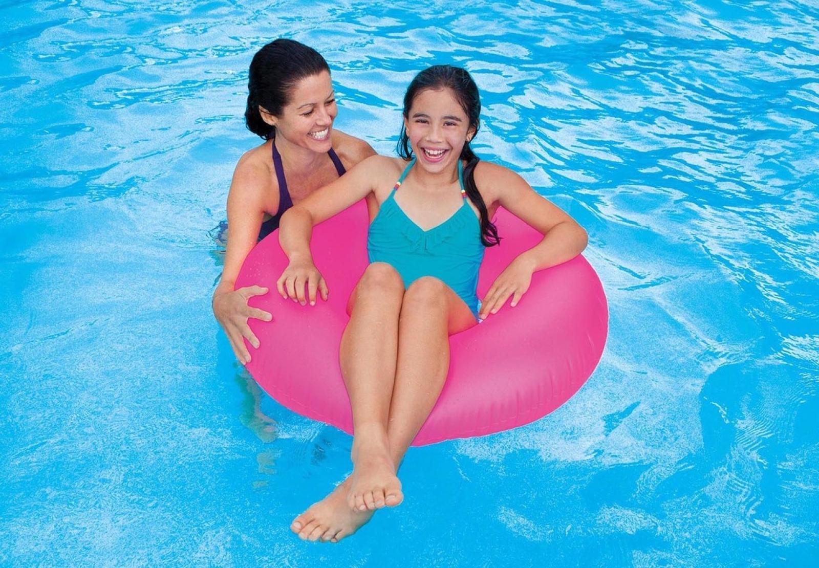 Intex Neon Frost Inflatable Pool Swim Tubes