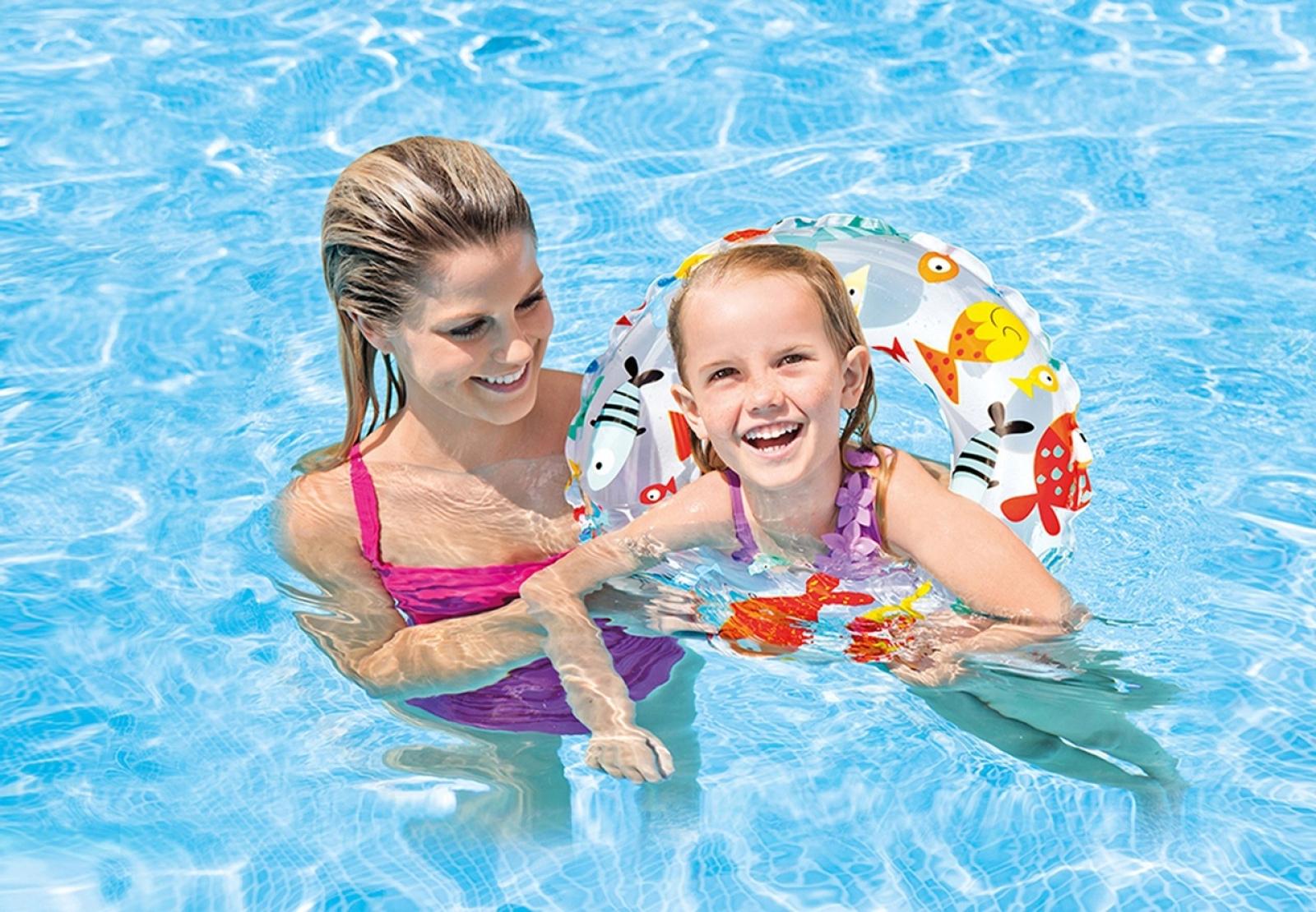 Intex Lively Print Inflatable Swim Rings