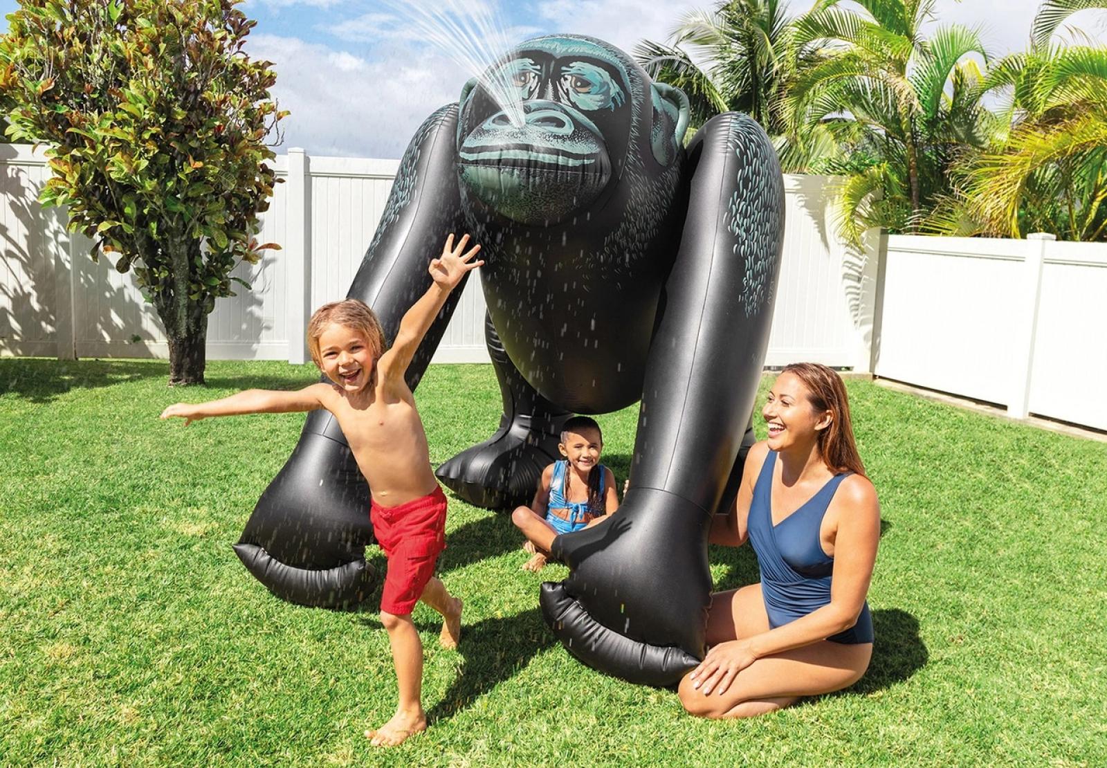 Intex Giant Gorilla Inflatable Sprinkler Toy