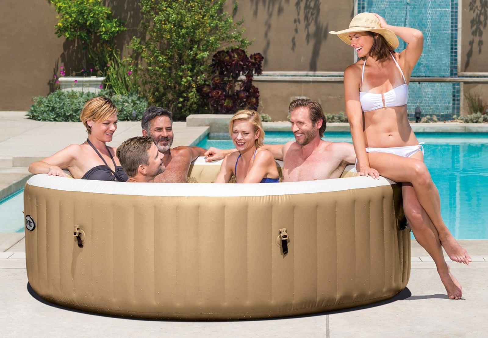 Intex PureSpa Bubble Massage Inflatable Hot Tub