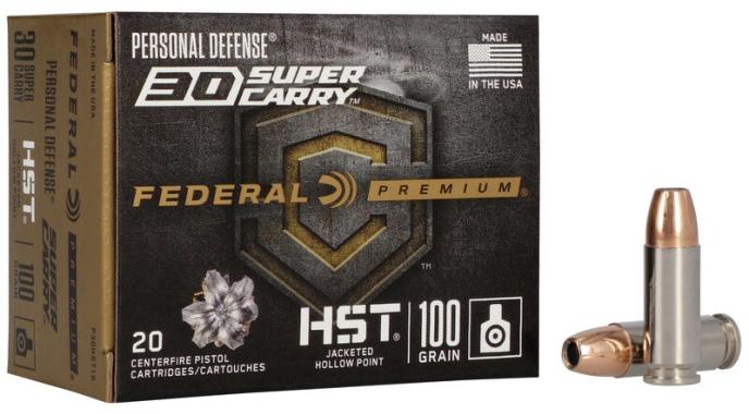 Federal Premium Personal Defense HST 30 Super Carry