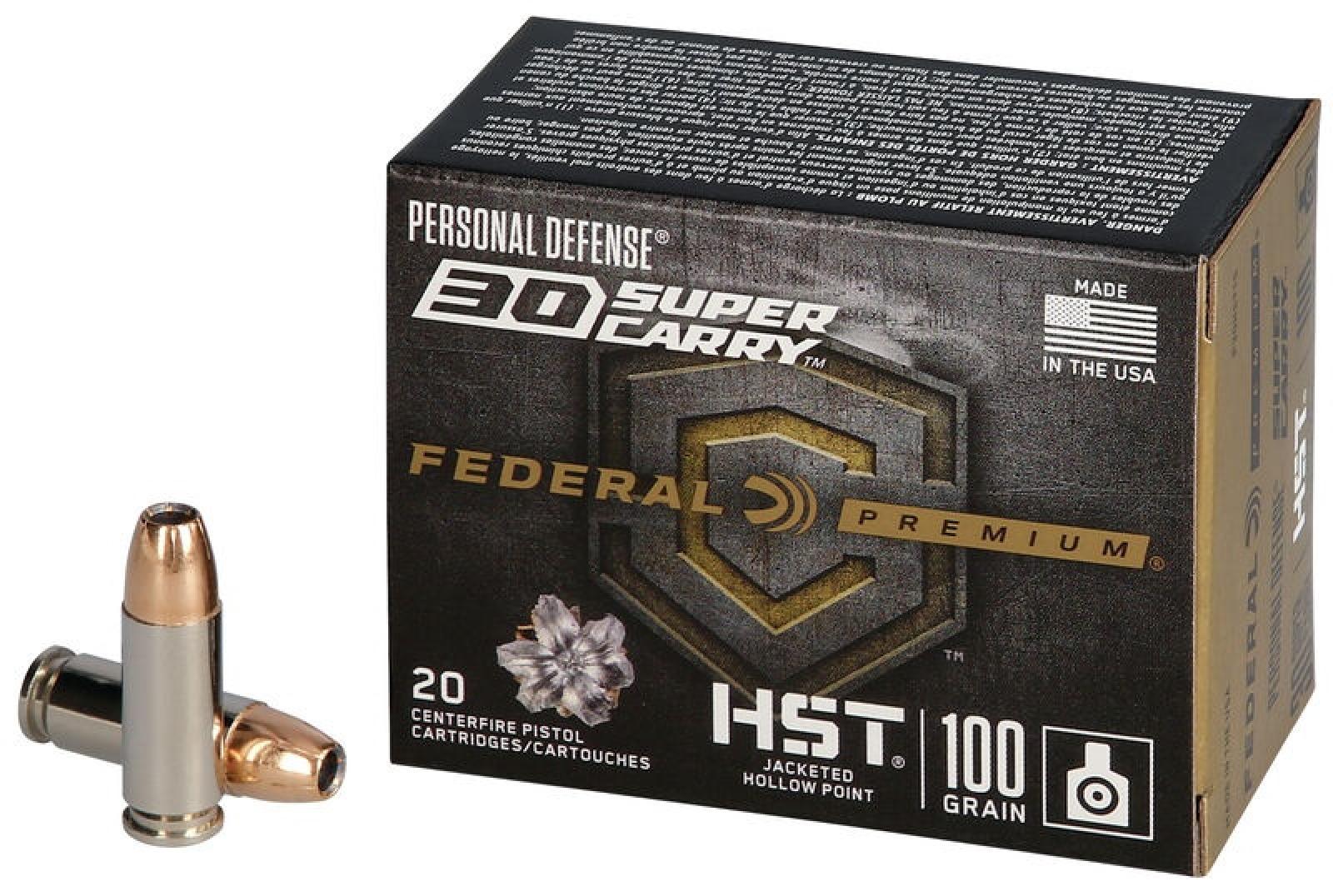 Federal Premium Personal Defense HST 30 Super Carry
