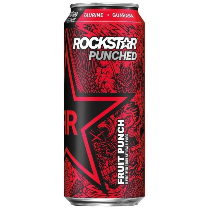 Rockstar Punched Fruit Punch Energy Drink