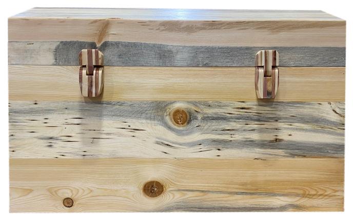 Made in MT Wooden Chest