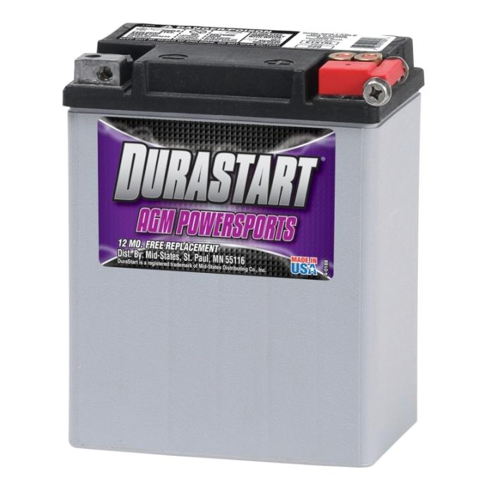 Durastart AGM Powersports Battery ETX15L