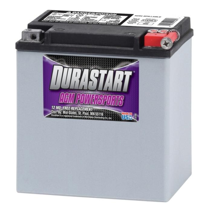 Durastart AGM Powersports Battery ETX30LA