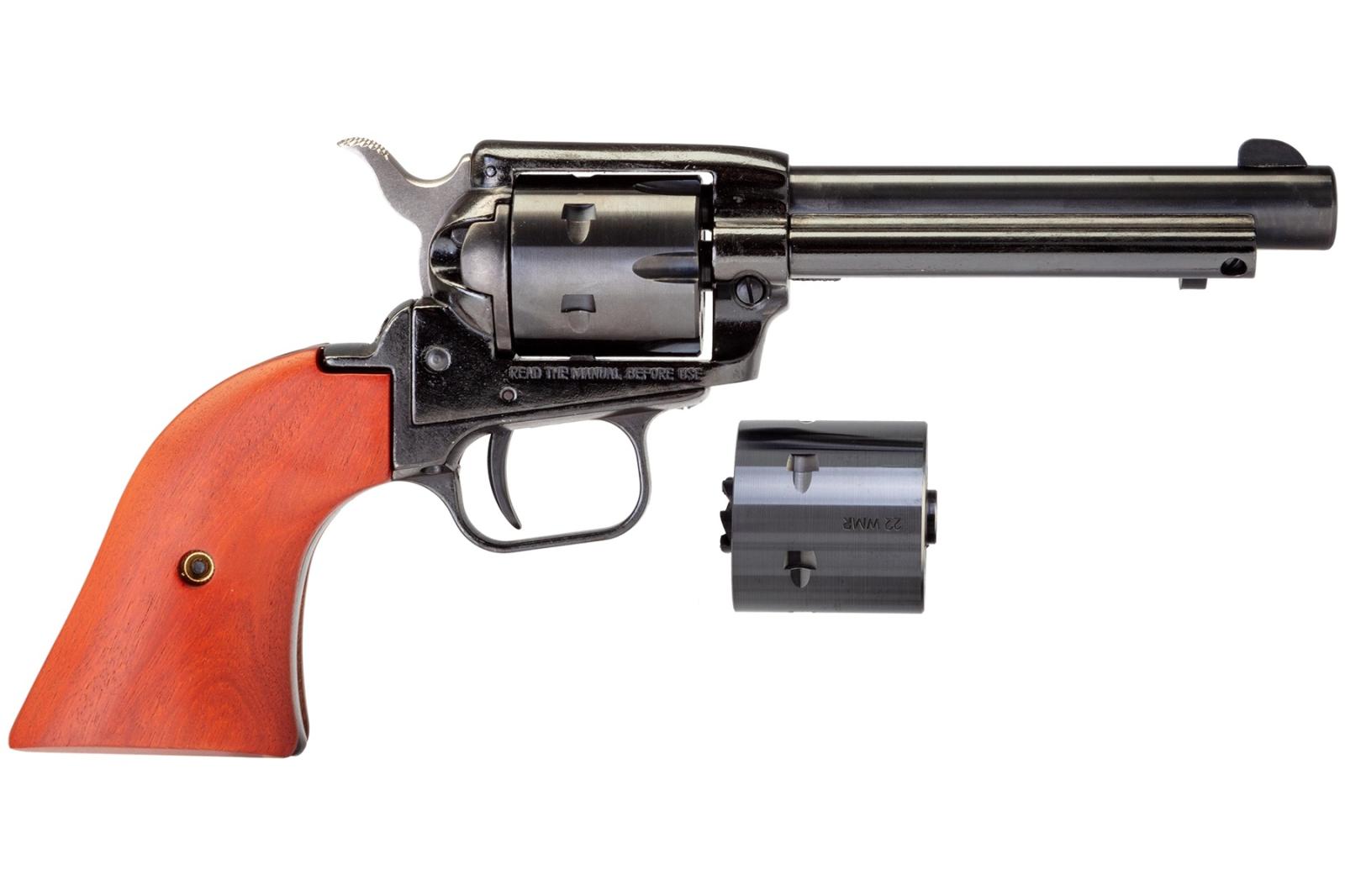 Heritage 4.75" Rough Rider .22 LR/.22 WMR Cocobolo Revolver