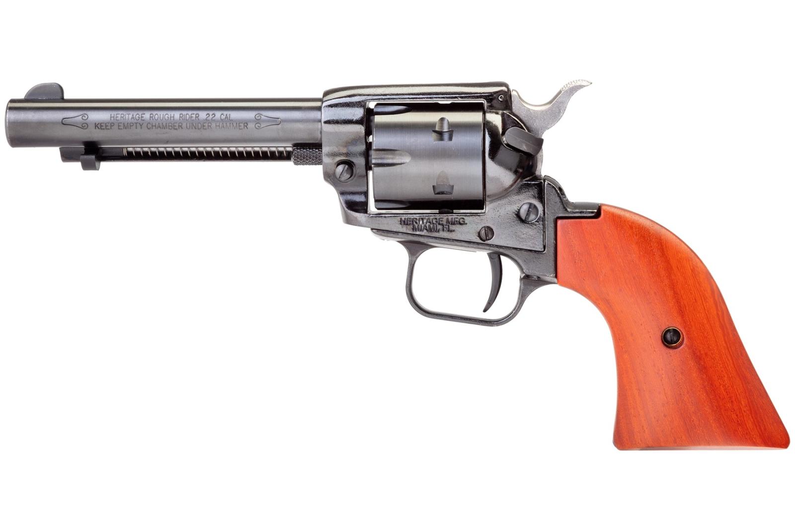 Heritage 4.75" Rough Rider .22 LR/.22 WMR Cocobolo Revolver