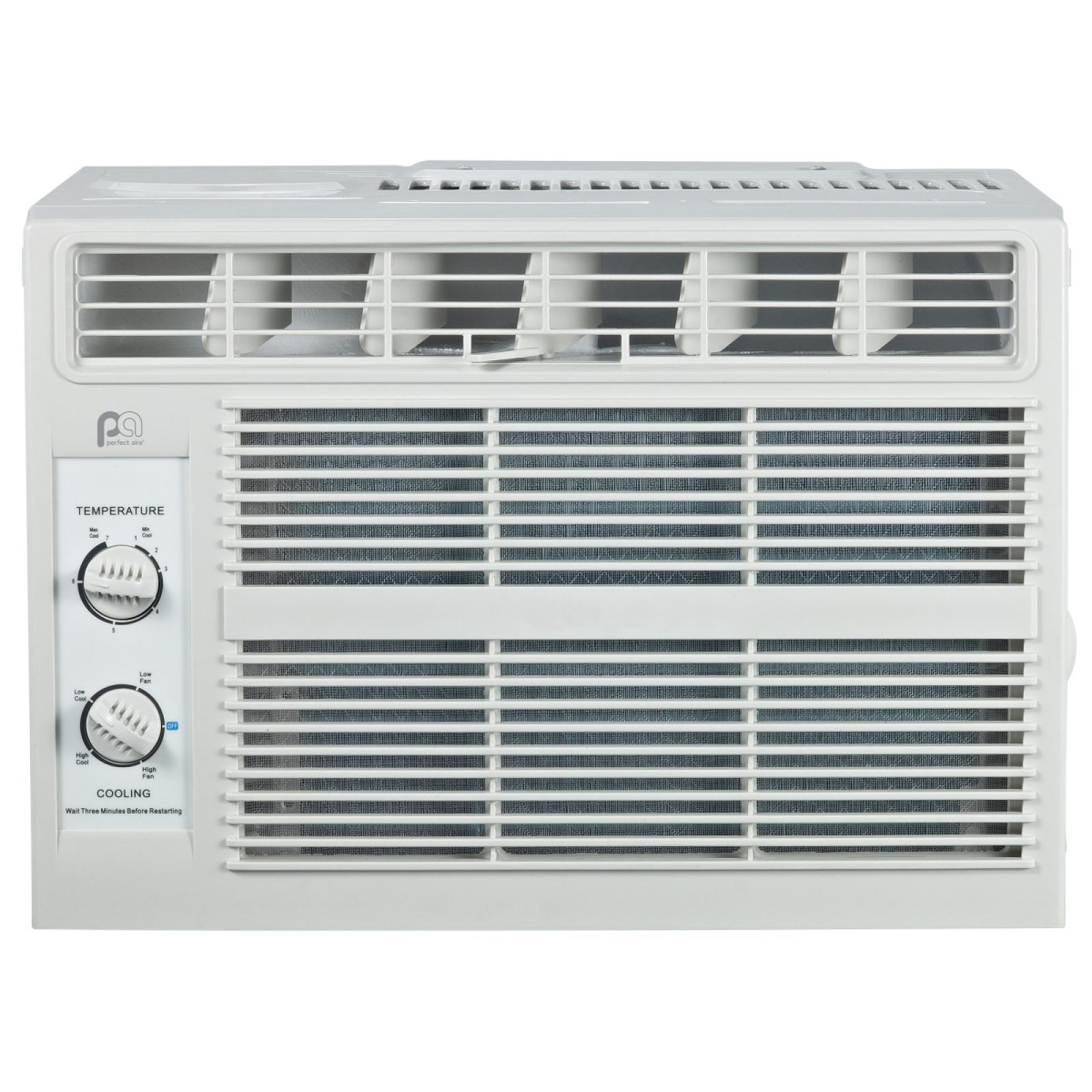 Perfect Aire 5,000 BTU Window Air Conditioner with Mechanical Controls