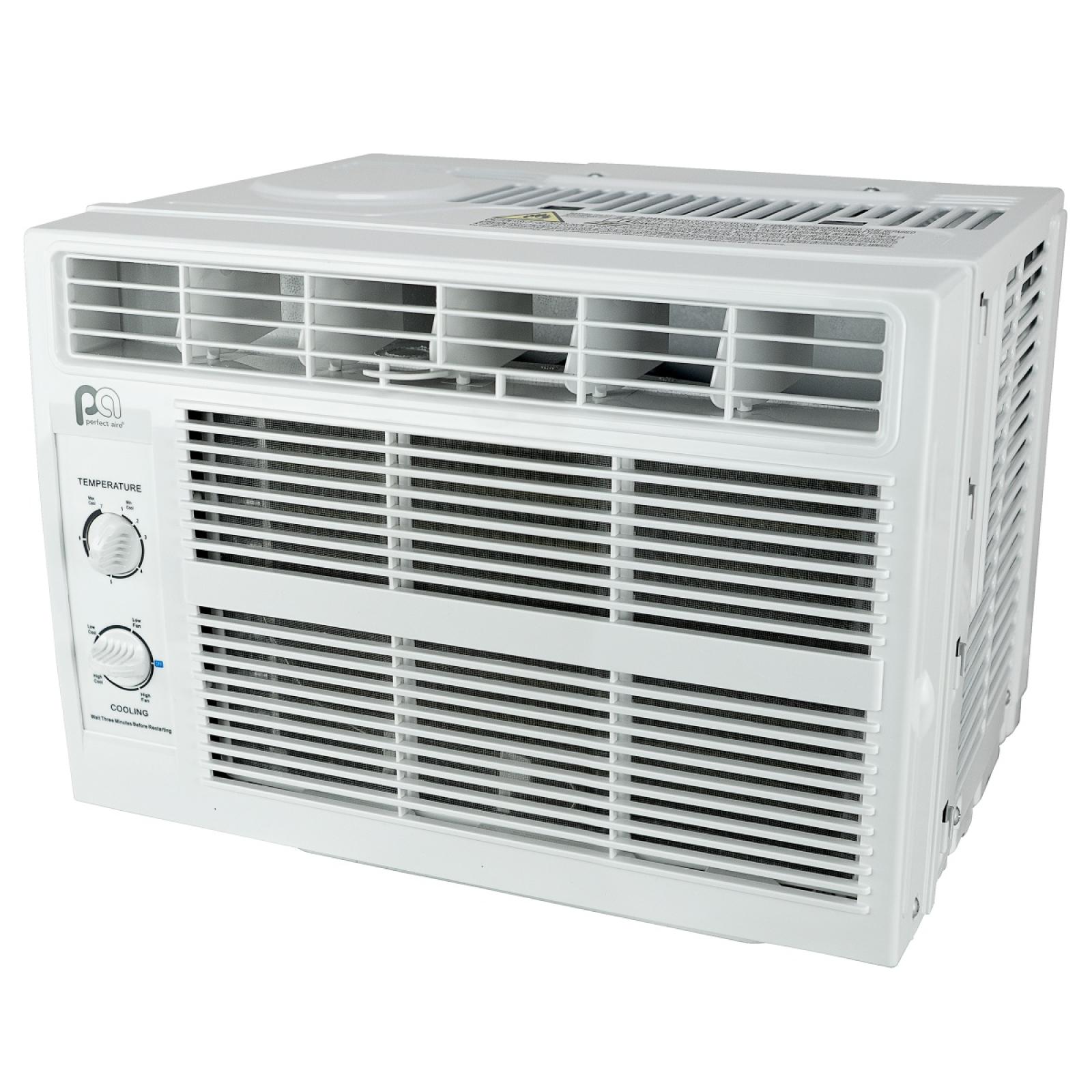 Perfect Aire 5,000 BTU Window Air Conditioner with Mechanical Controls