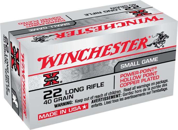Winchester Small Game 22LR 40 Grain