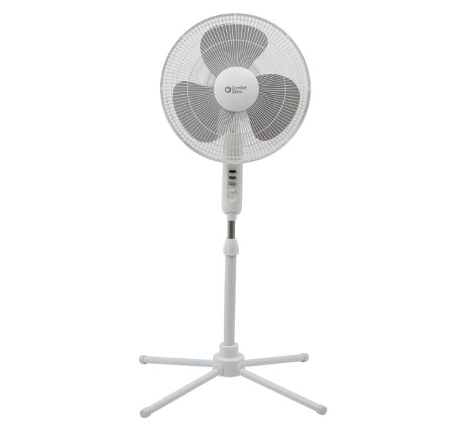 content/products/Comfort Zone Adjustable Oscillating Pedestal Fan