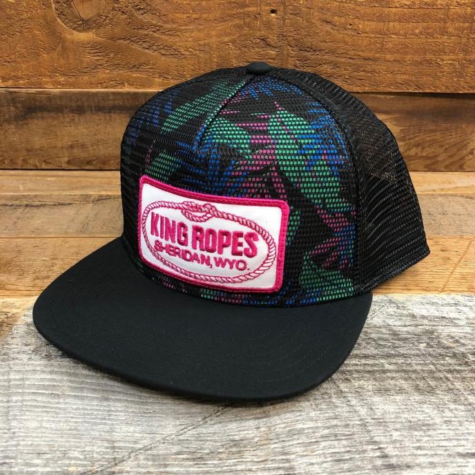 Tropical/Black/Pink Patch