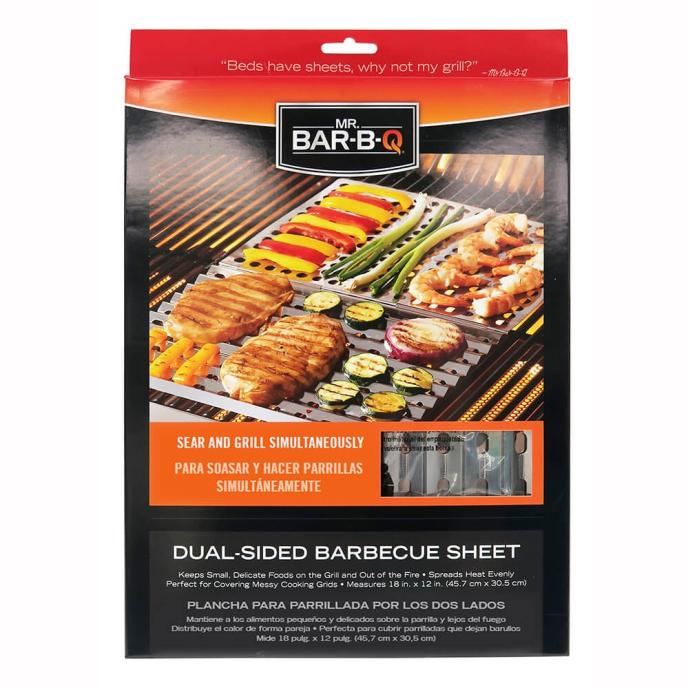 Mr. BAR-B-Q Dual-Sided Barbecue Sheet