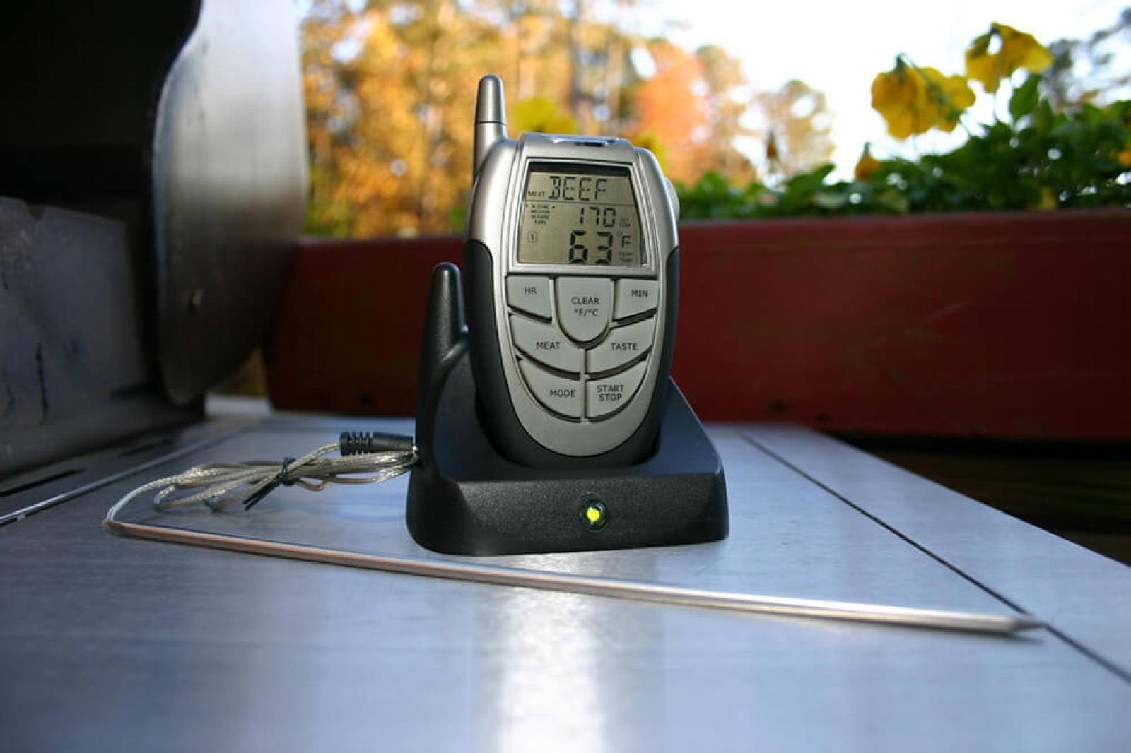 Mr. BAR-B-Q Remote Barbecue Thermometer Gauge
