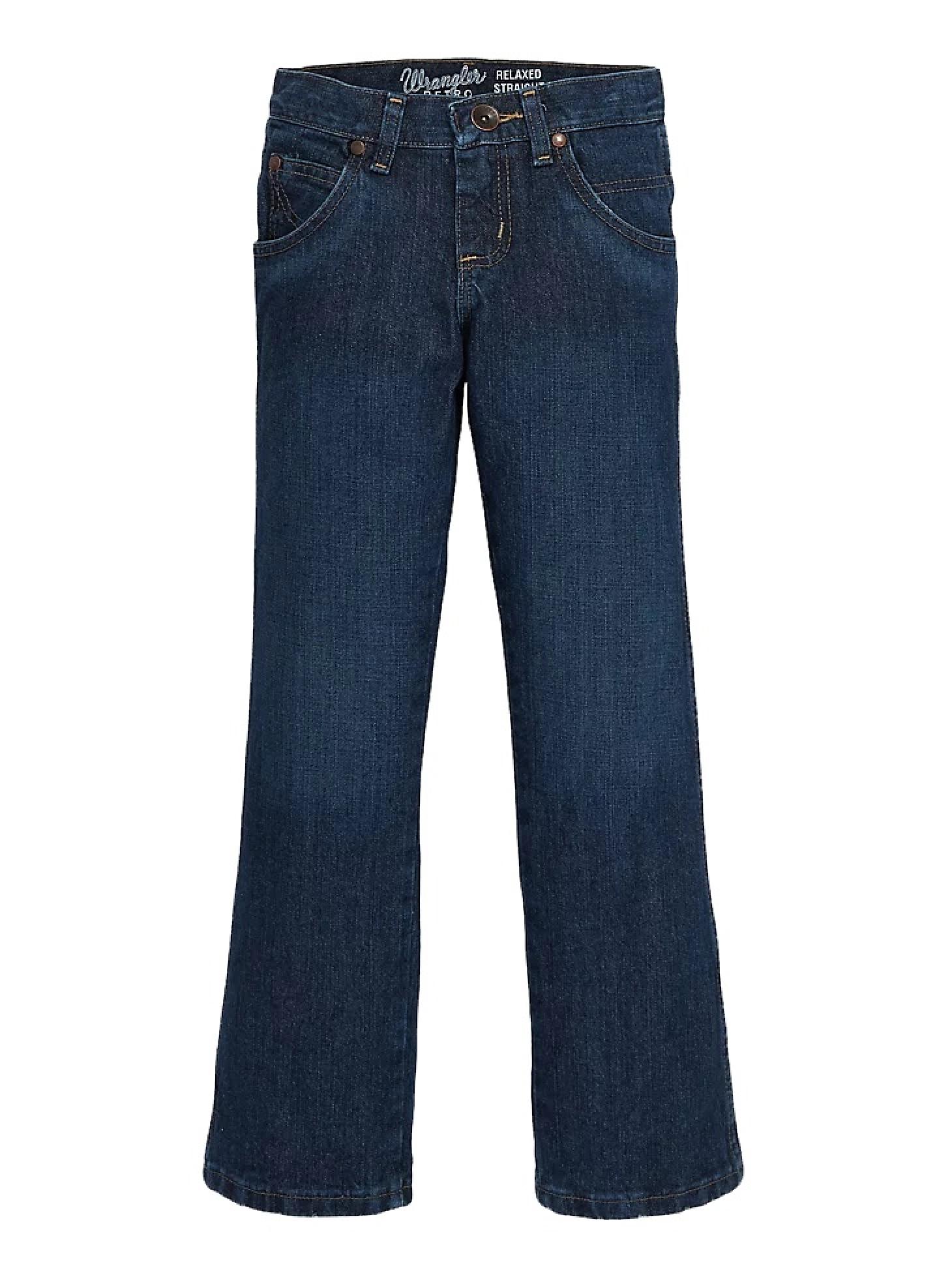 Wrangler Boy's Retro Straight Fit Jeans