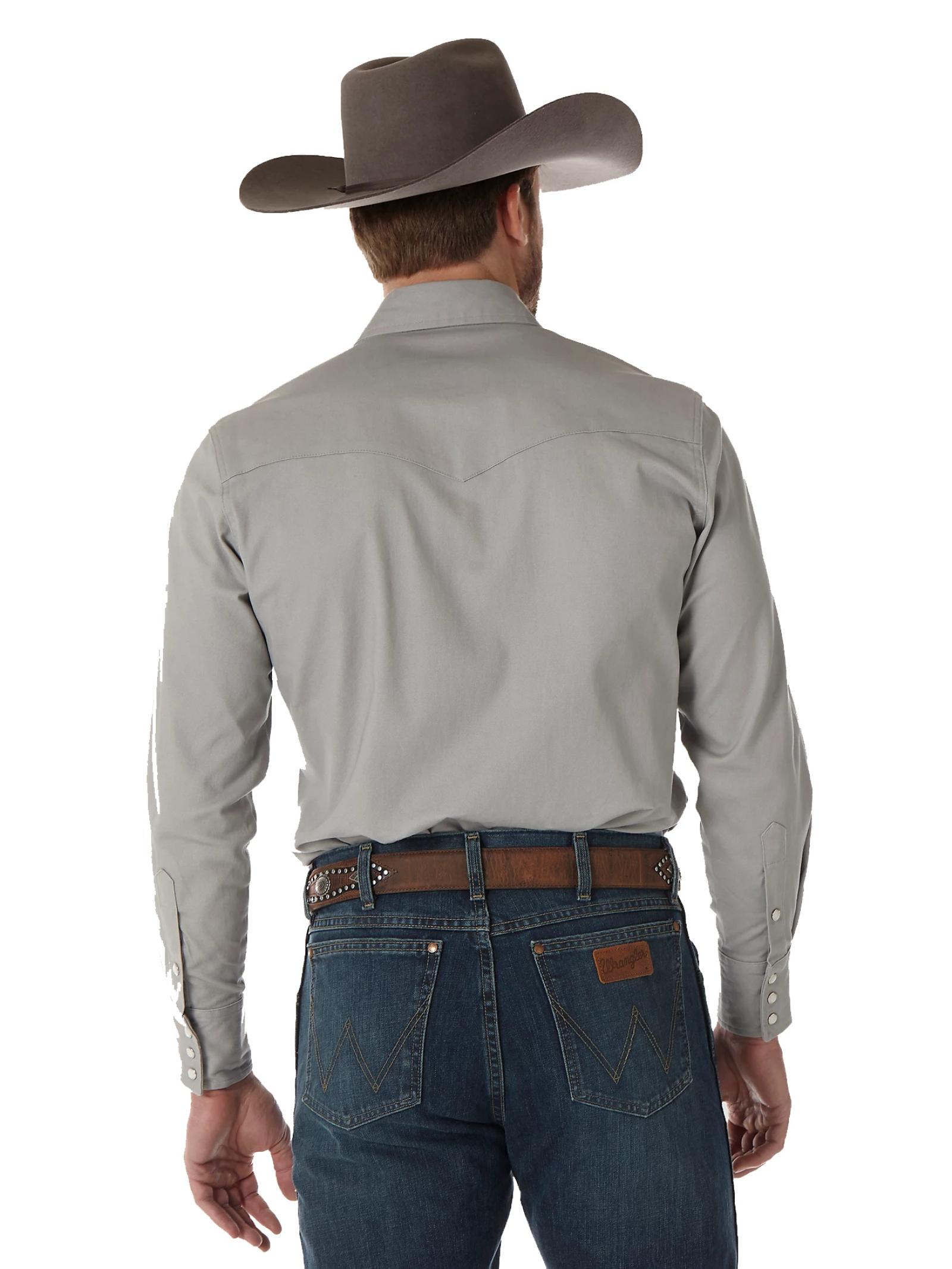 Wrangler Advanced Comfort Cowboy Cut Long Sleeve Shirt