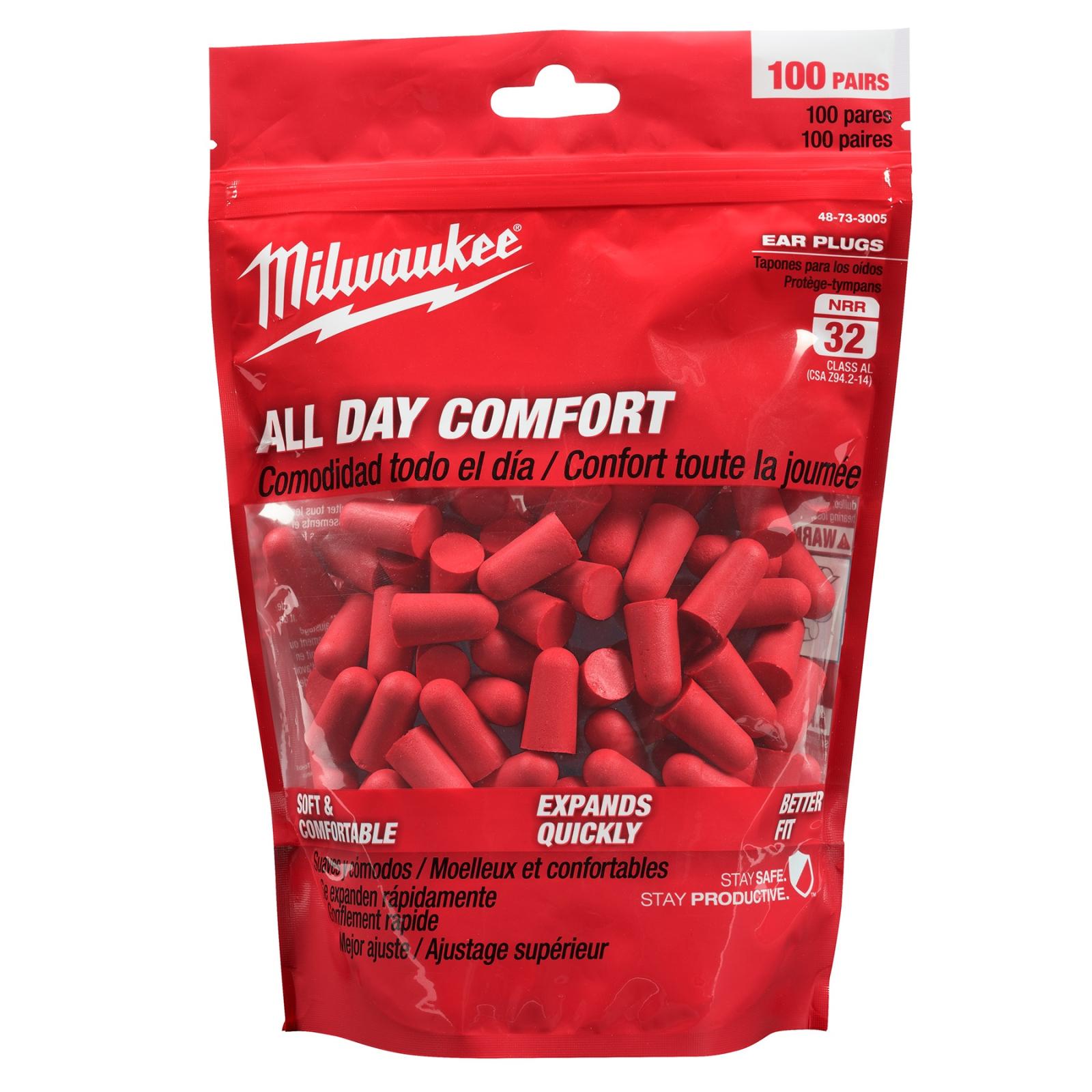 Milwaukee Disposable Ear Plugs