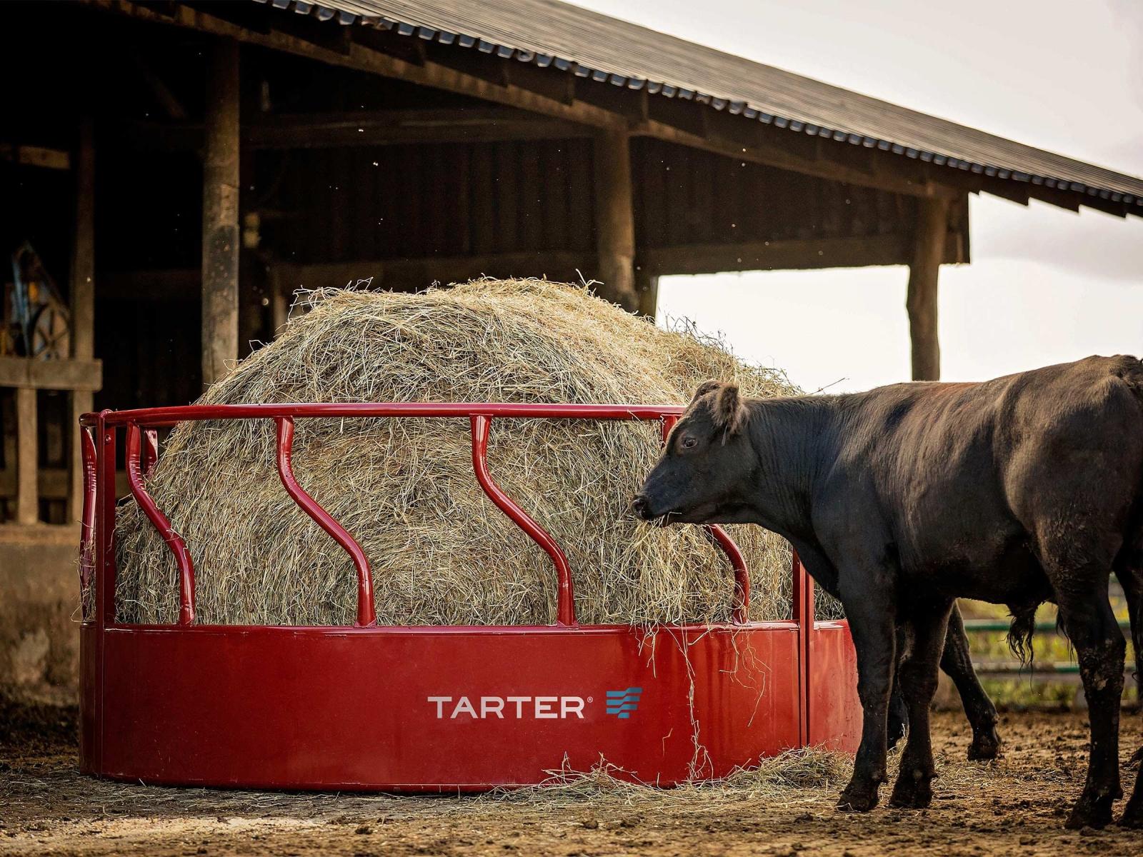 Tarter Titan Cattle Feeder with Hay Saver