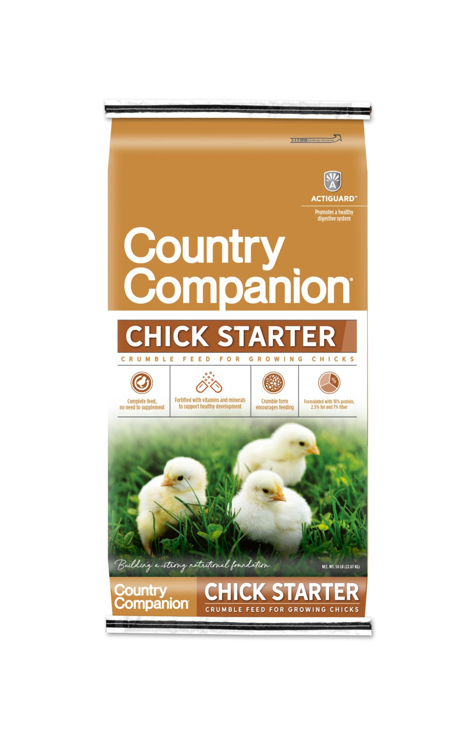 Country Companion Chick Starter Grower Feed Medicated