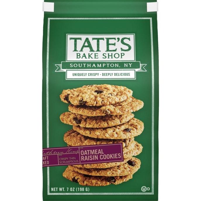 Tate's Bake Shop Oatmeal Raisin Cookies