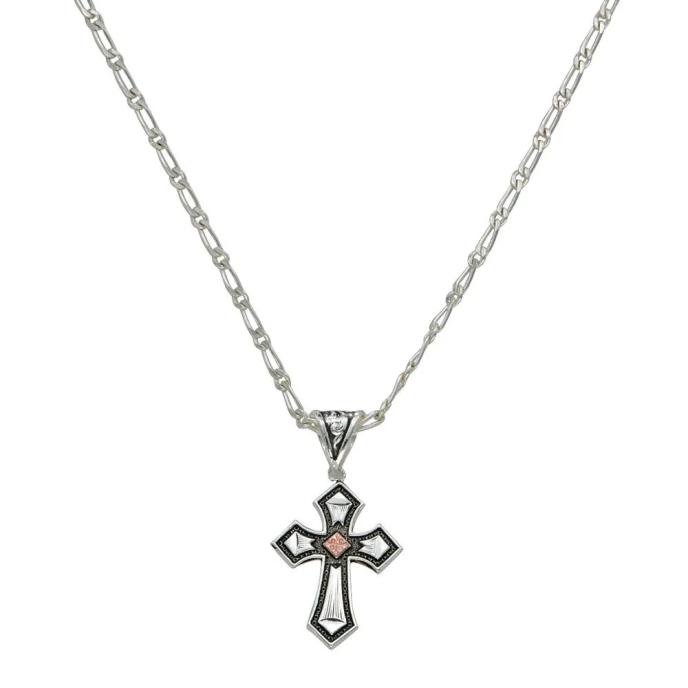 content/products/Montana Silversmiths Antique Copper Diamond Cross