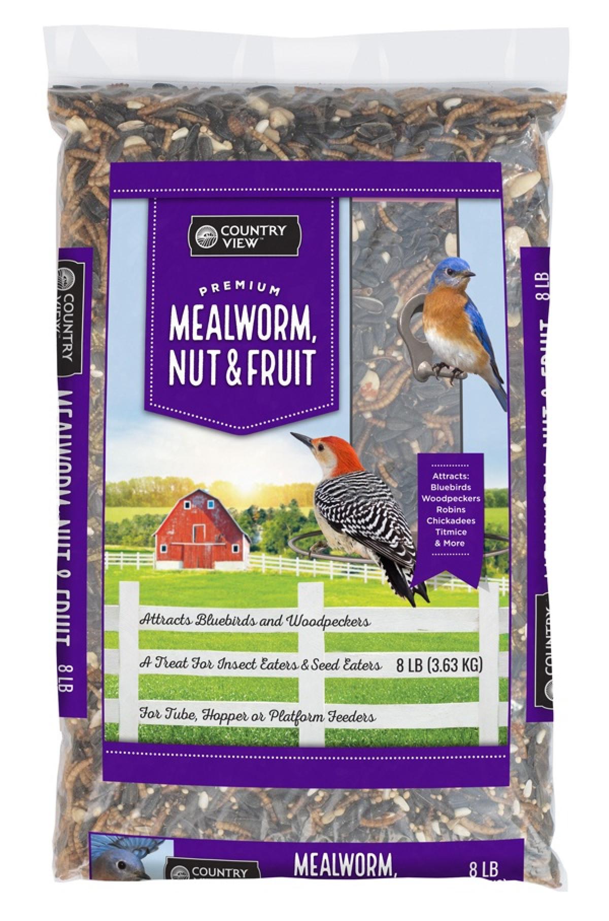 Country View Mealworm, Nut, and Fruit