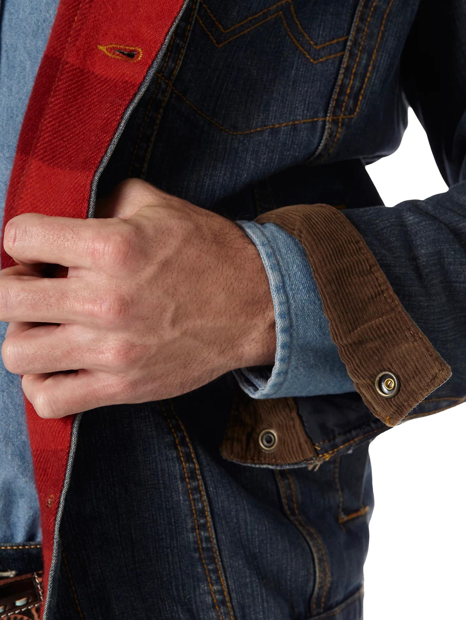 Wrangler Men's Blanket Lined Denim Jacket
