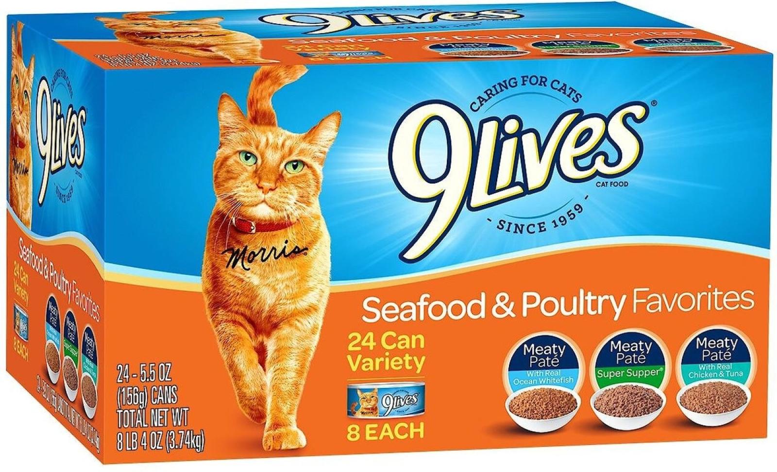 9Lives Seafood and Poultry Favorites