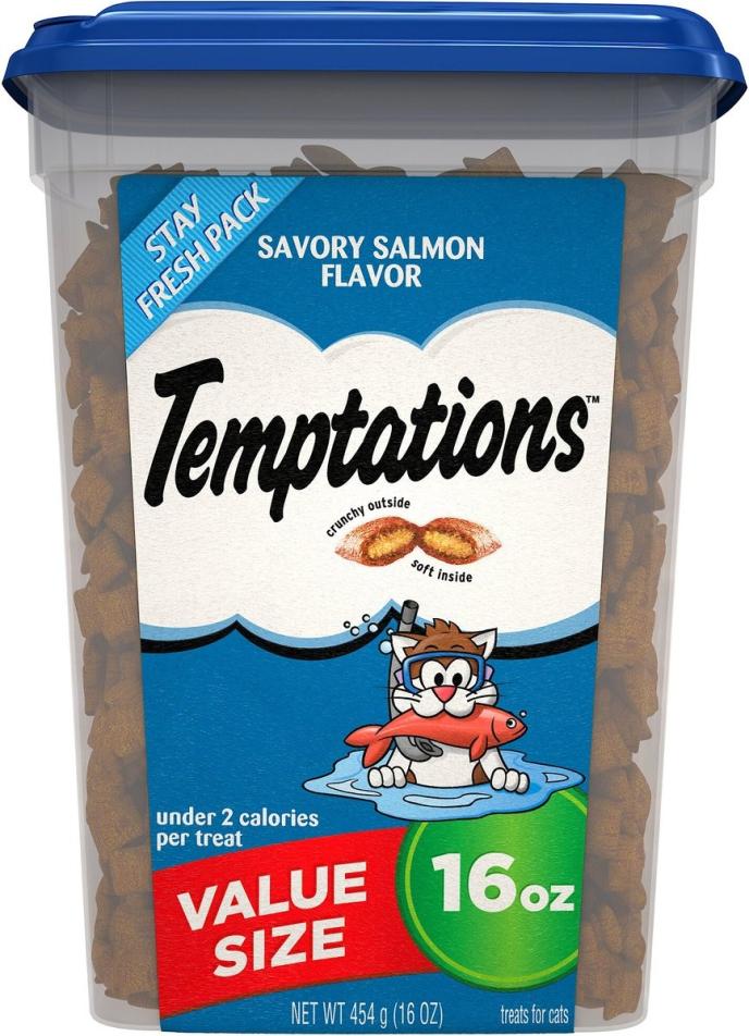 Temptations Savory Salmon Flavor