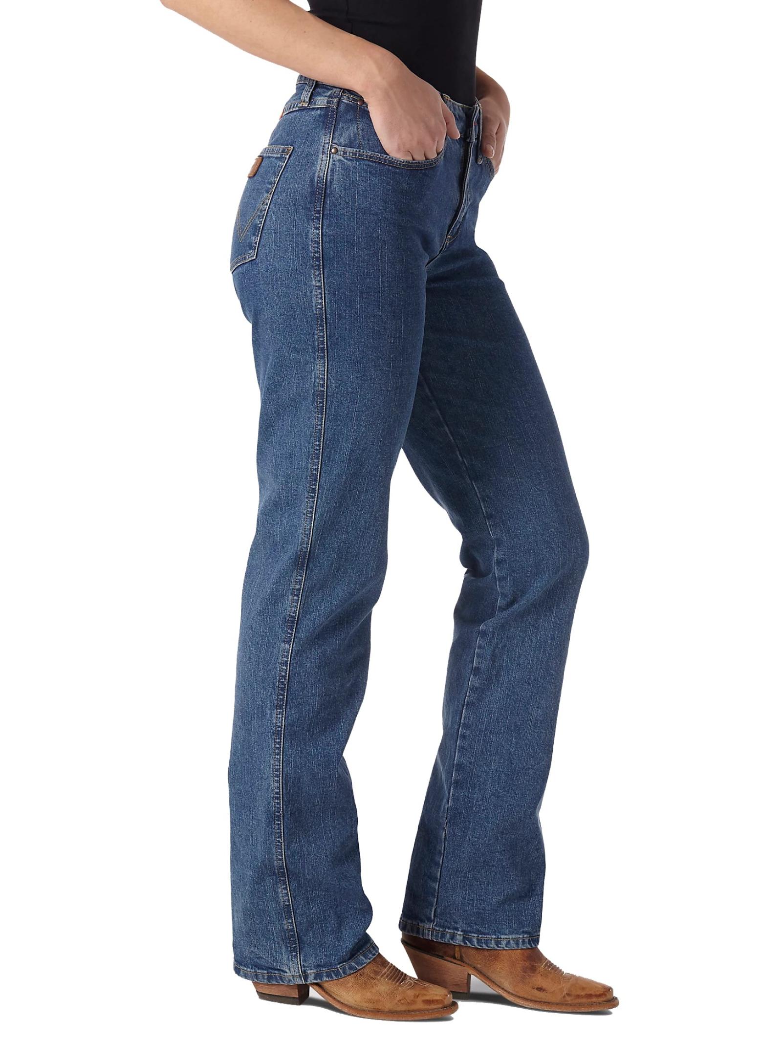Wrangler Women's Cowboy Cut Slim Fit Stretch Jean