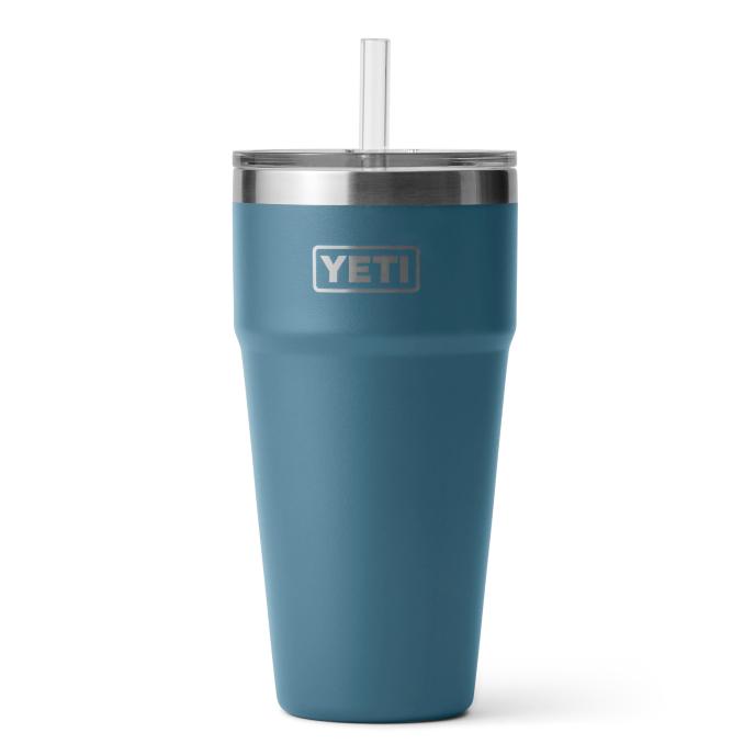 YETI Rambler Stackable Cup with Straw Lid