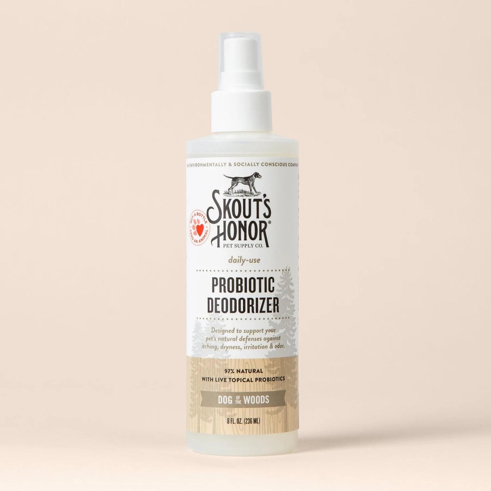 Skout's Honor Probiotic Deodorizer For Dogs & Cats Dog of the Woods