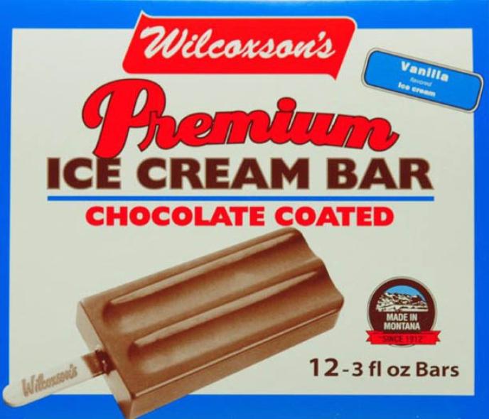 Wilcoxson's Ice Cream Bar Vanilla
