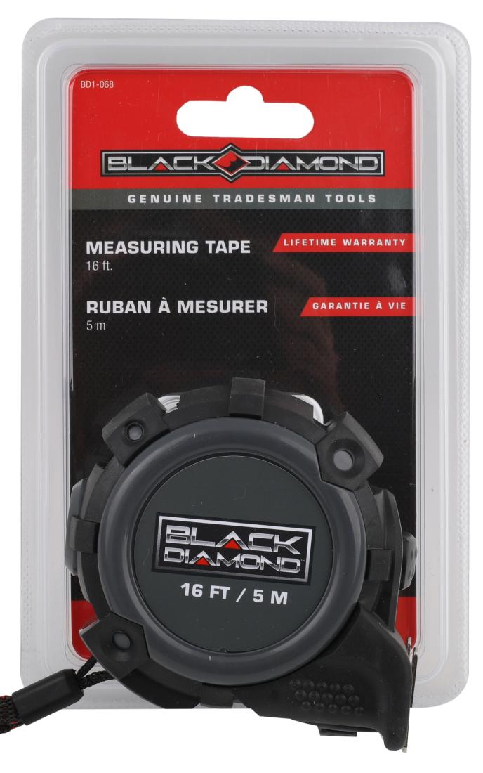 Black Diamond Measuring Tape