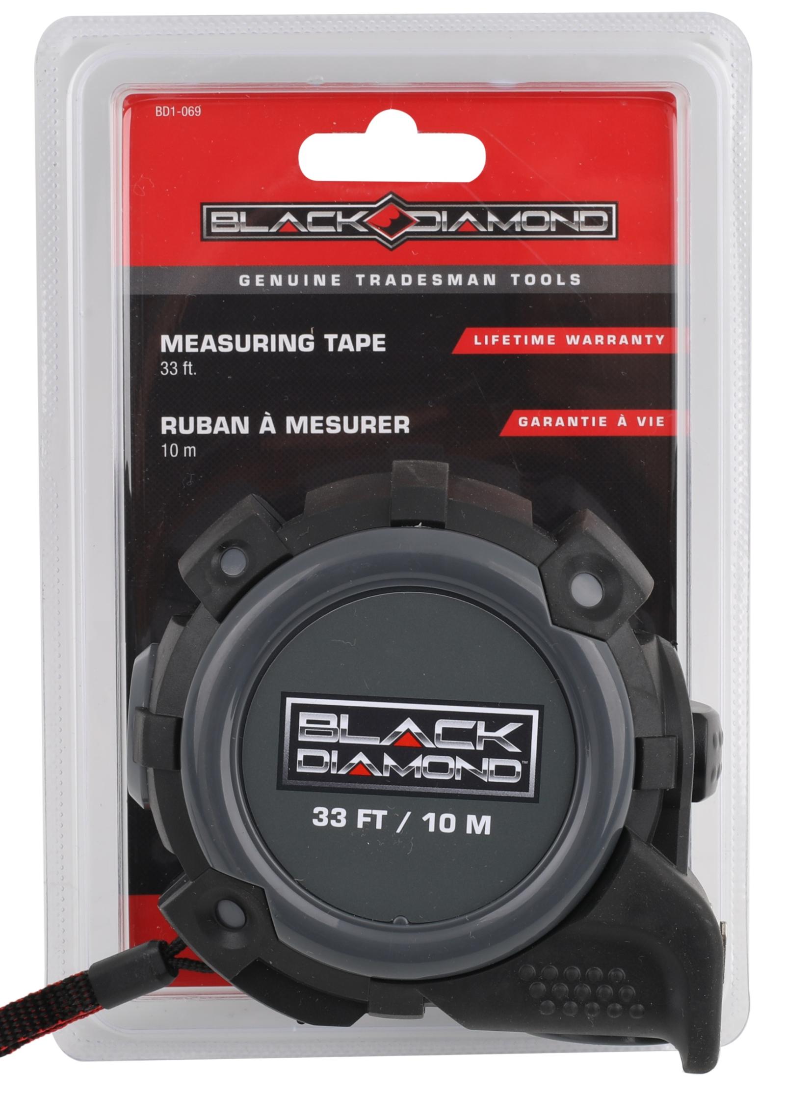Black Diamond Measuring Tape