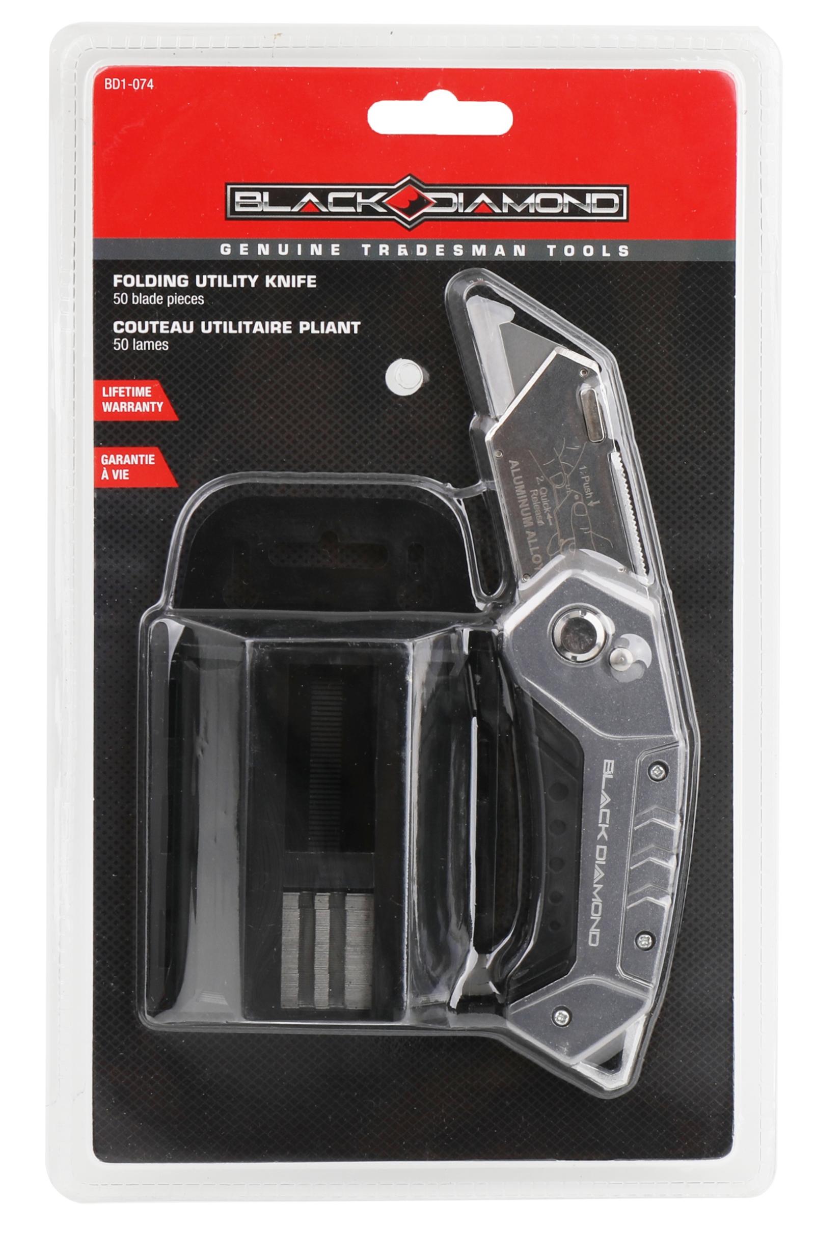 Black Diamond Lockback Utility Knife Kit