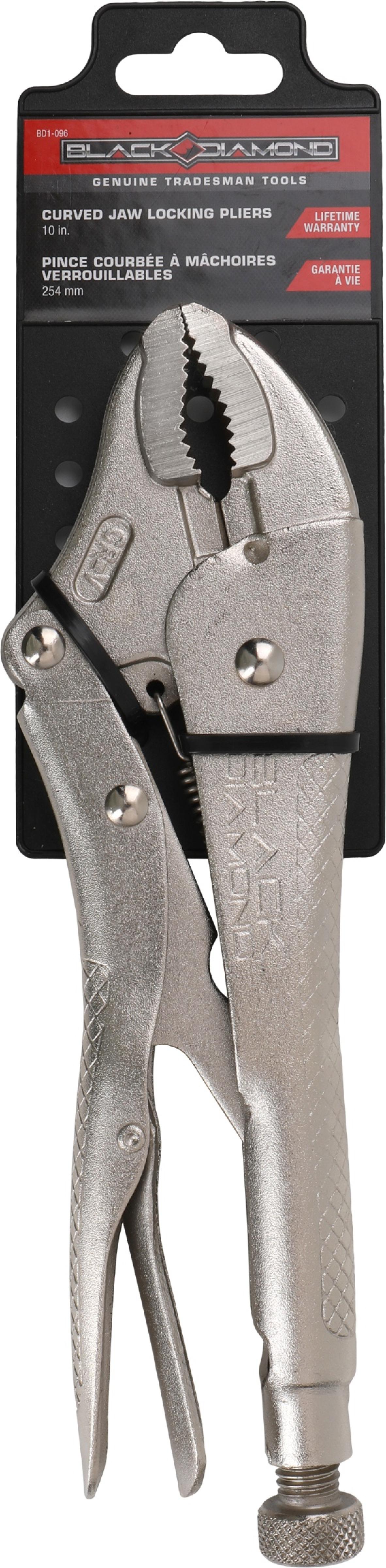 Black Diamond Curved Jaw Locking Pliers