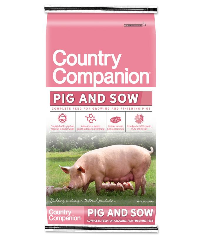 Country Companion Pig & Sow Feed 50#